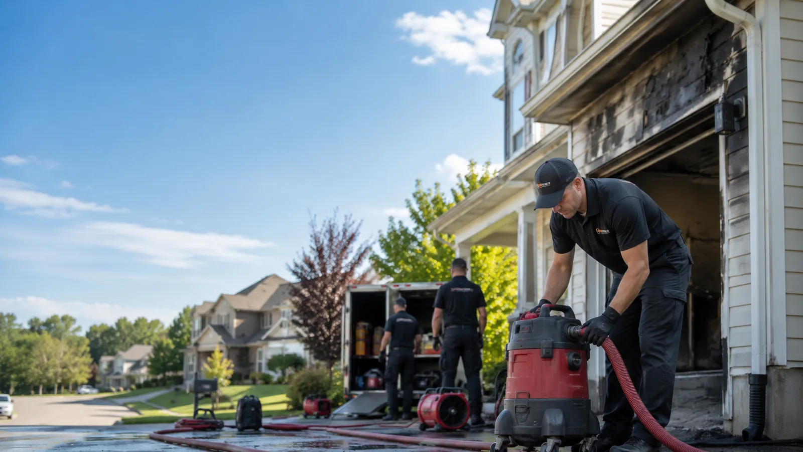 Fire And Smoke Damage Restoration in Fall River, KS near me